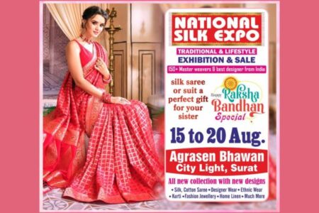 Six day National Silk Expo organized in Surat